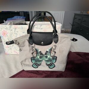 Longchamp Le Pliage Butterfly Bag